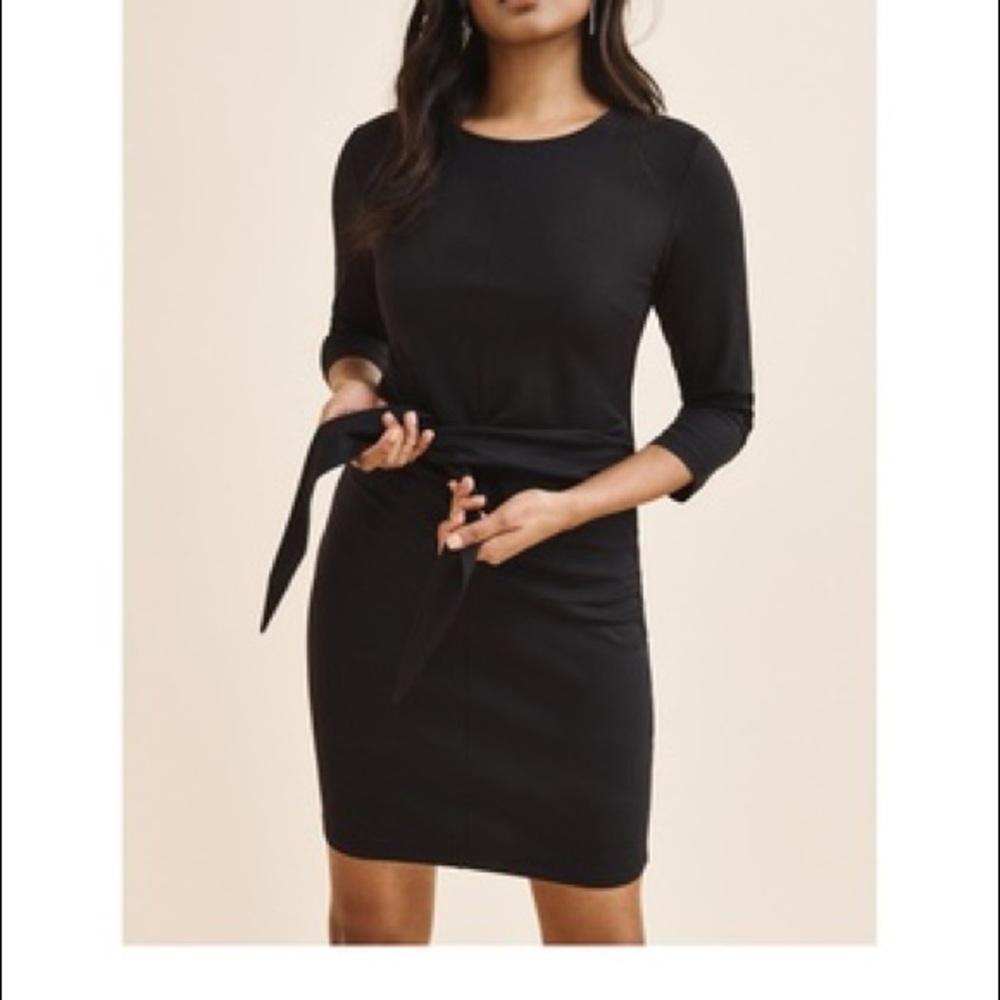 Dynamite Size Small Black knot dress. Never worn